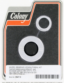 WHEEL BEARING LOCKNUT/SEAL KIT